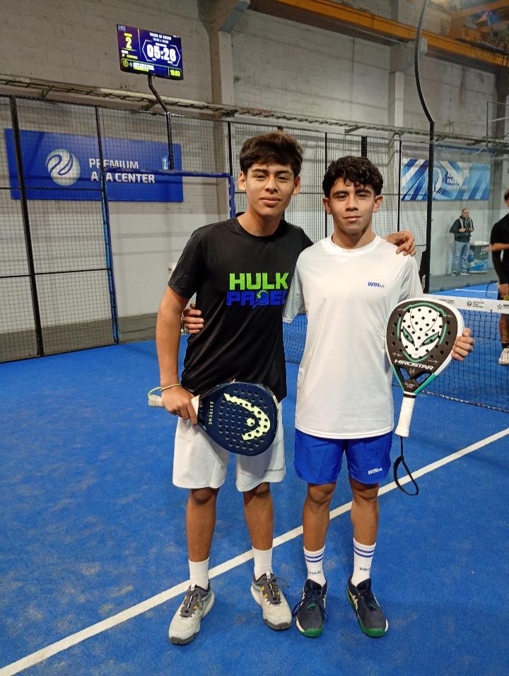 Lautaro Aranda se impuso junto a Fede Salas y se consolidan en lo más alto de la categoría Sub 14